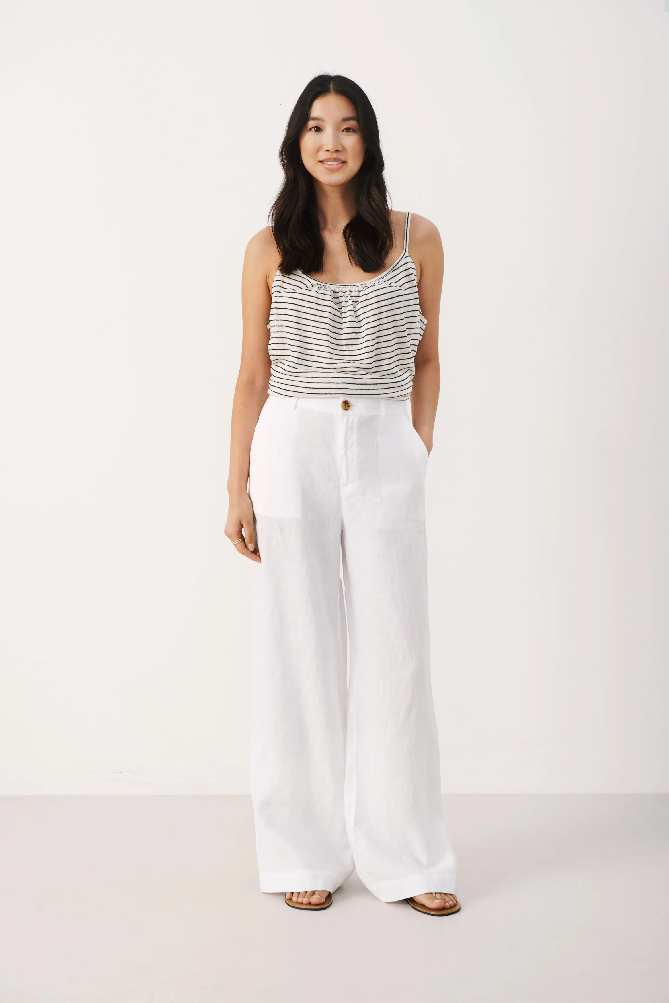 NinnesPW Pants - Bright White