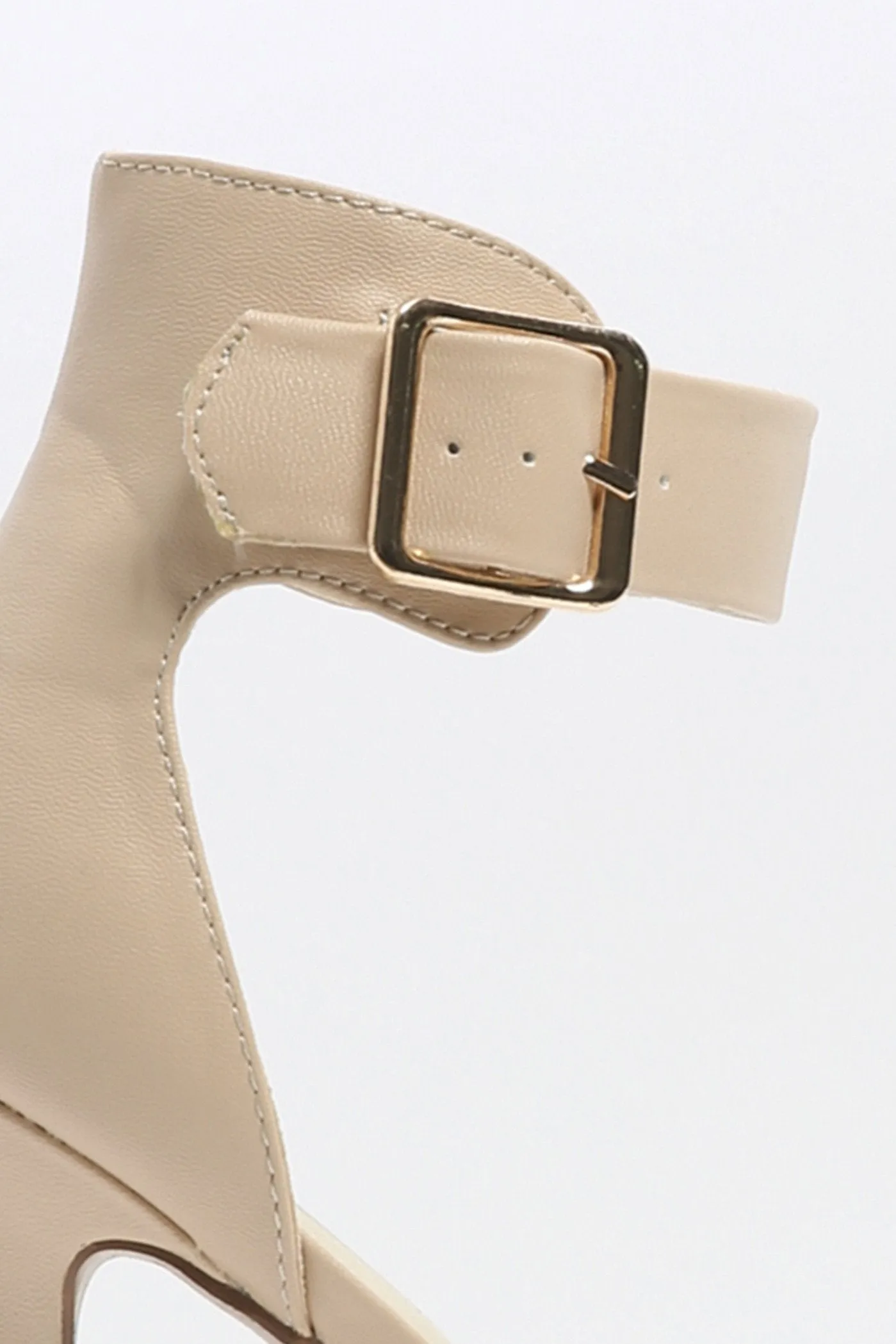 Nude Pu Shoe