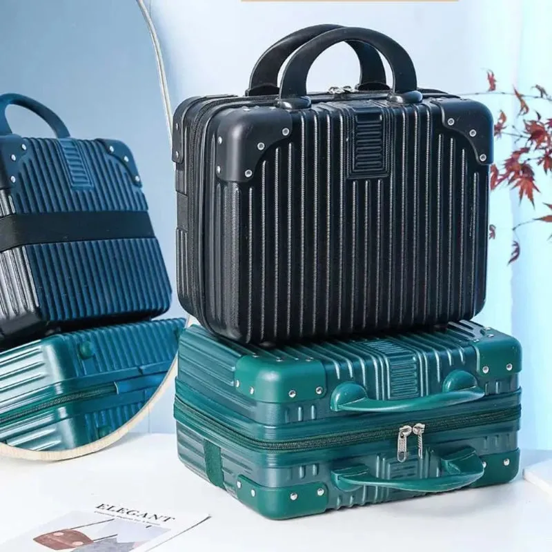Portable Mini Travel Suitcase Hand Luggage Cosmetic Bags