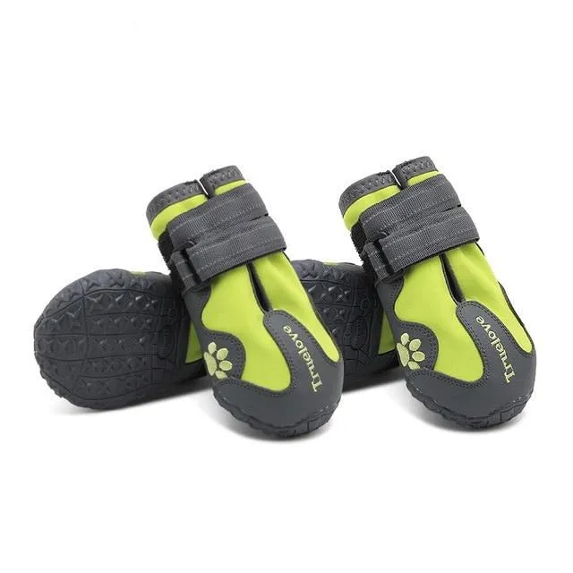 PupLuxe Frenchie Booties with Reflective Straps