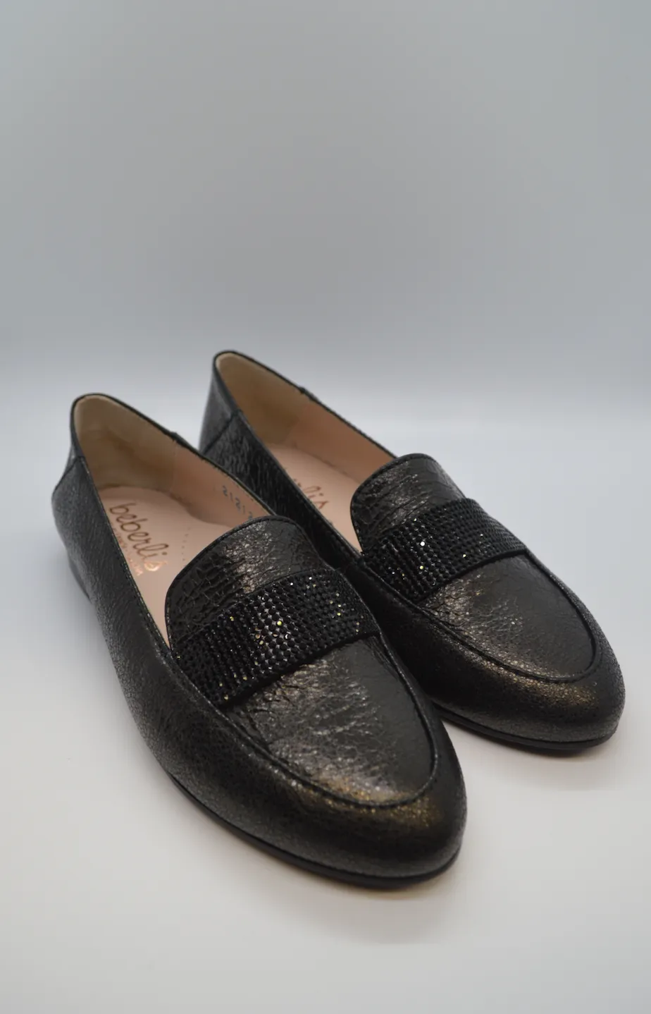 SALE Beberlis 21212 Crystal Band Slip On