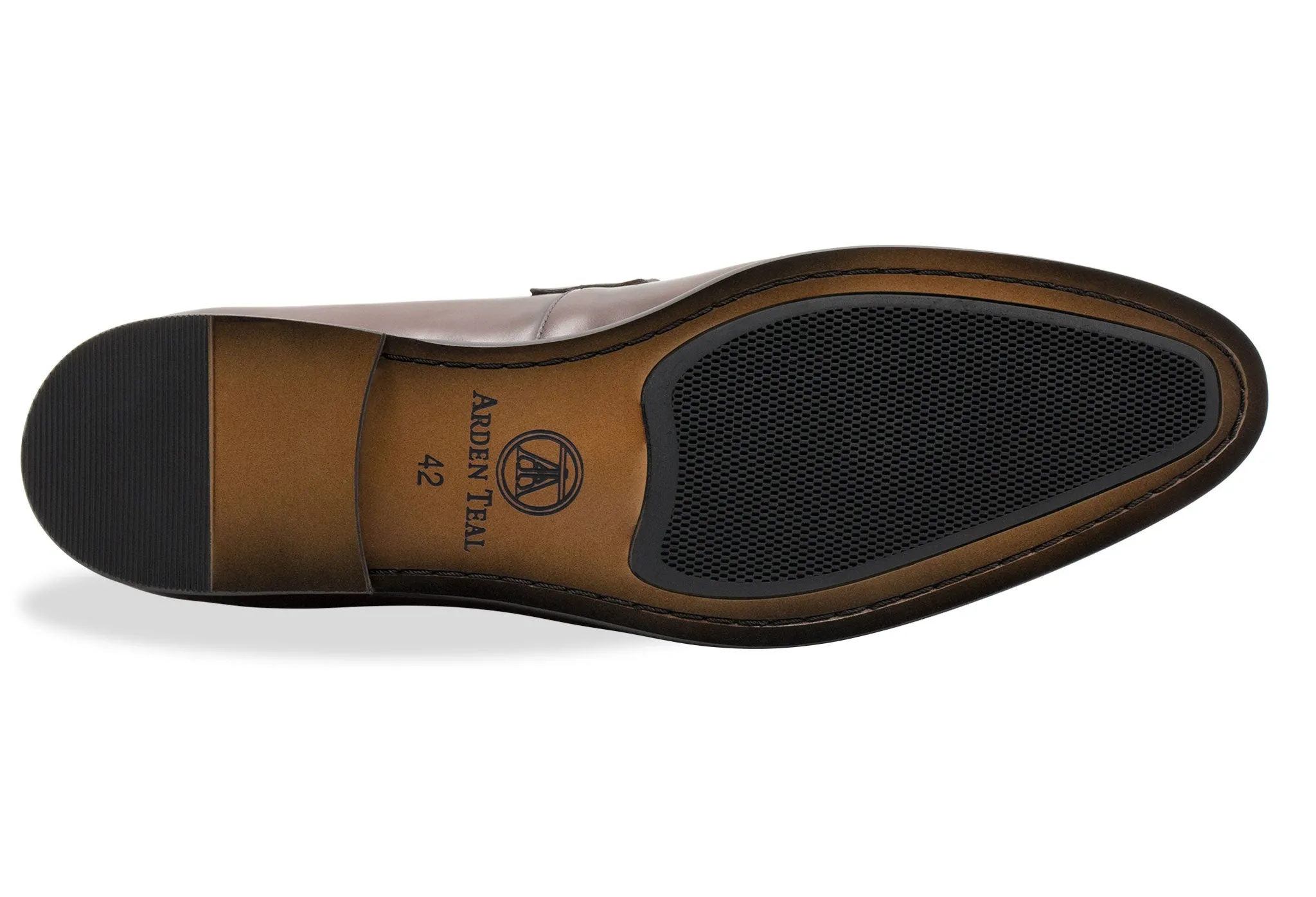 Sample Sale - Arrecifes Walnut Penny Loafer - Size 44