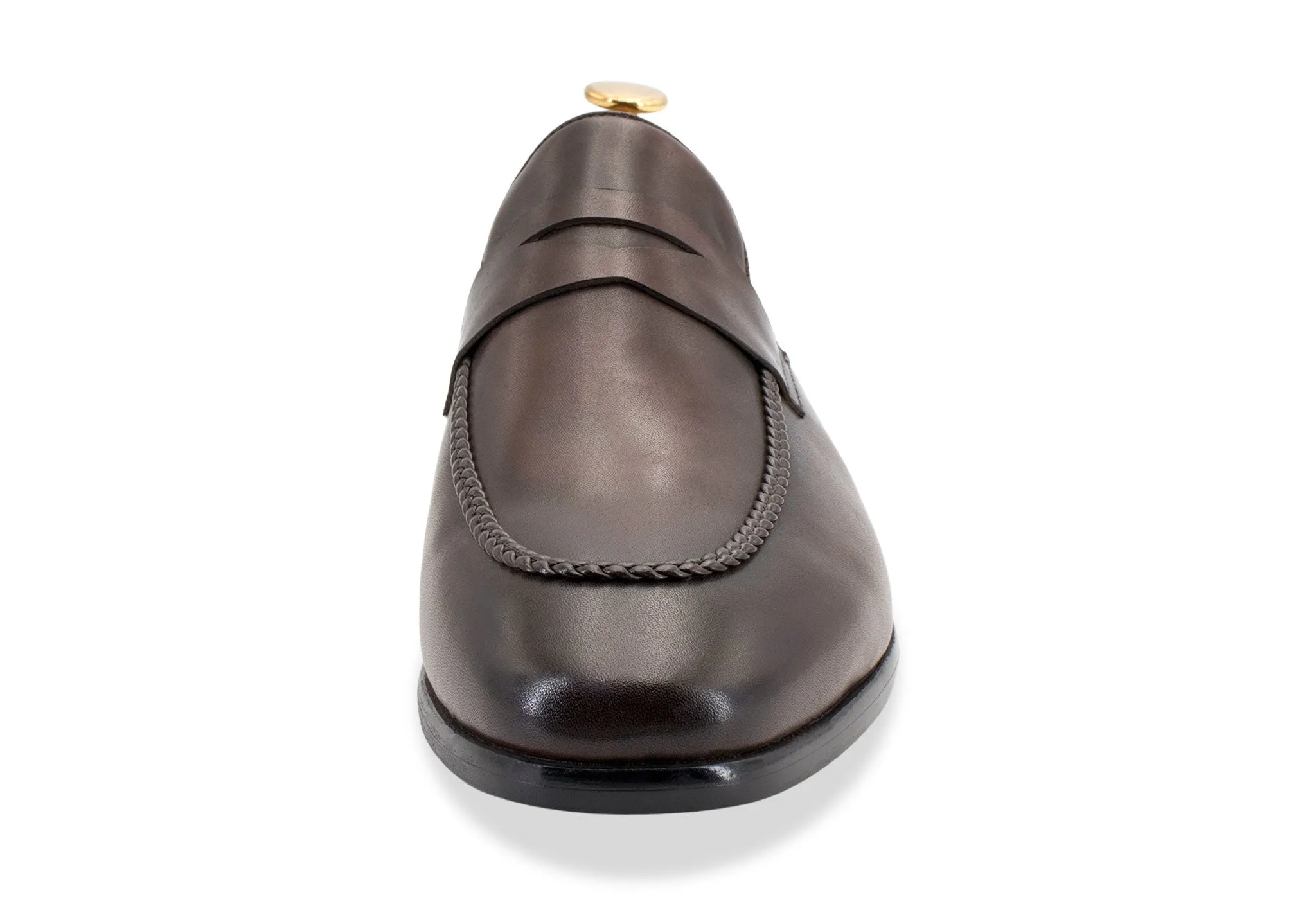 Sample Sale - Arrecifes Walnut Penny Loafer - Size 44