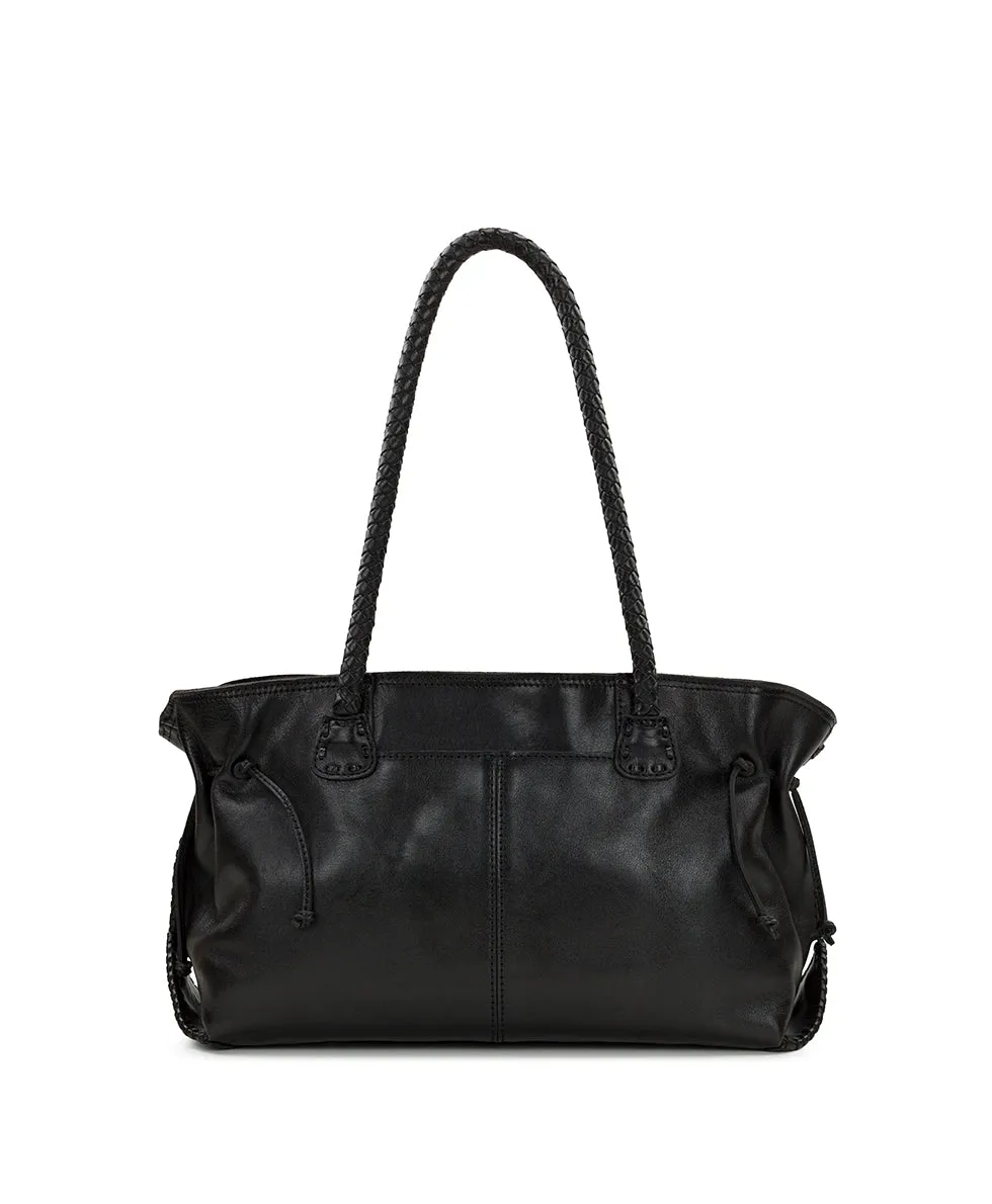 Sirena Satchel - Discovery Collection — Rugged Natural Grain Leather