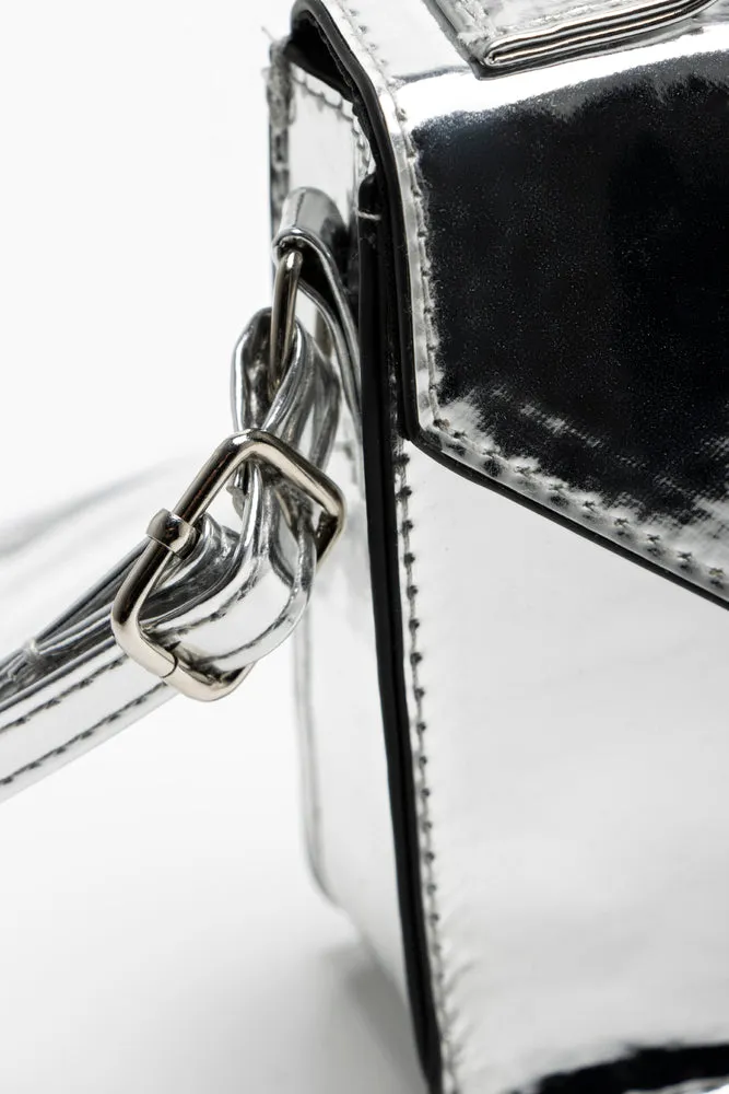 Sling Handbag Silver