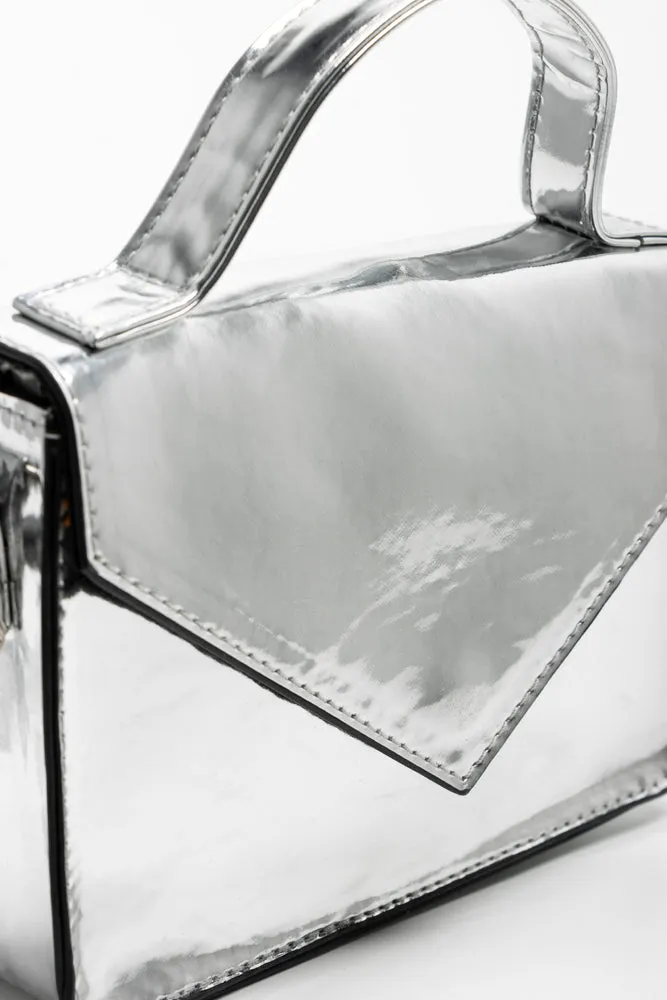 Sling Handbag Silver