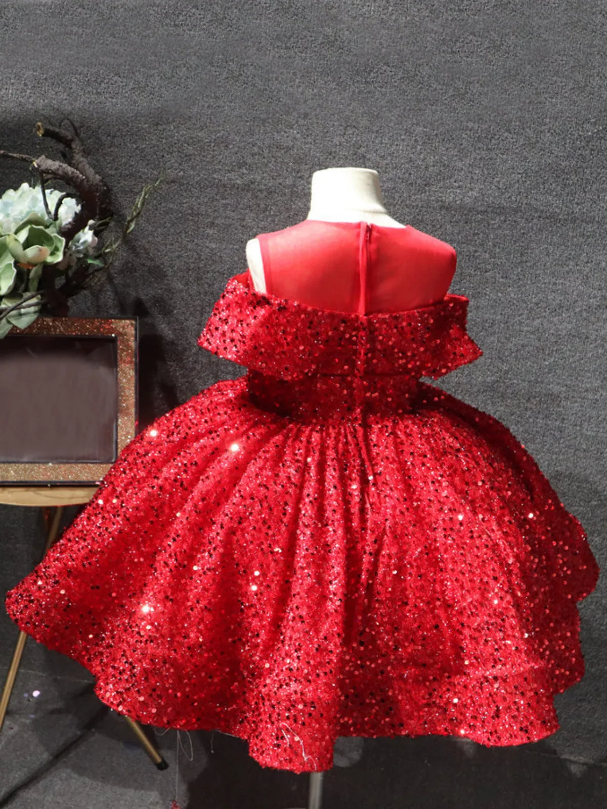 Sparkling Diamond Sequin Special Occasion Dress