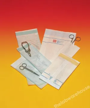 STERILISING BAGS PAPER PLAIN TOP CLOSURE 250X380MM PK 250