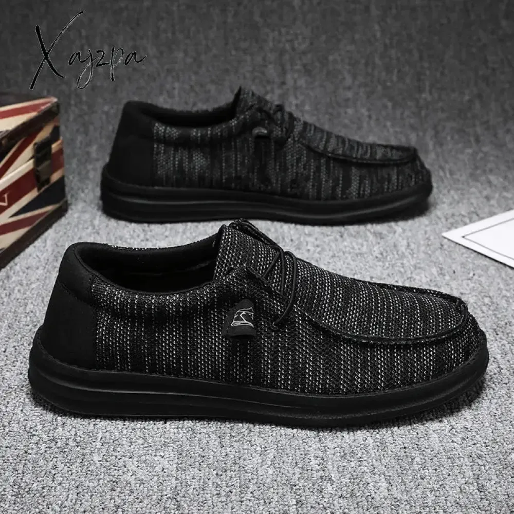 Summer Men’s Casual Shoes Breathable Mesh Sneakers Outdoor Lightweight Walking Shoes Men’s Oversized Shoes Loafers Size 39-50