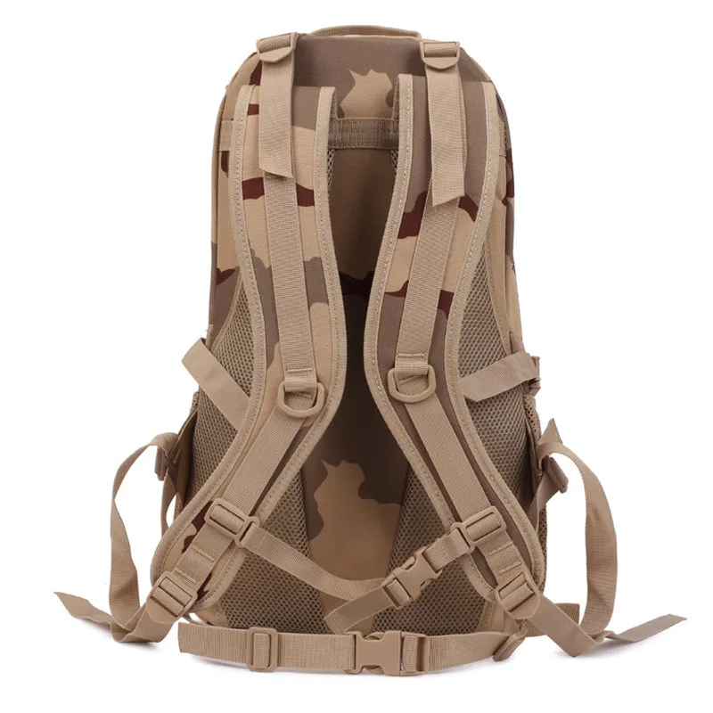 Tactical Backpack Military Molle Bag 35L Hiking Daypacks for Camping Trekking Hunting Traveling Motorcycle