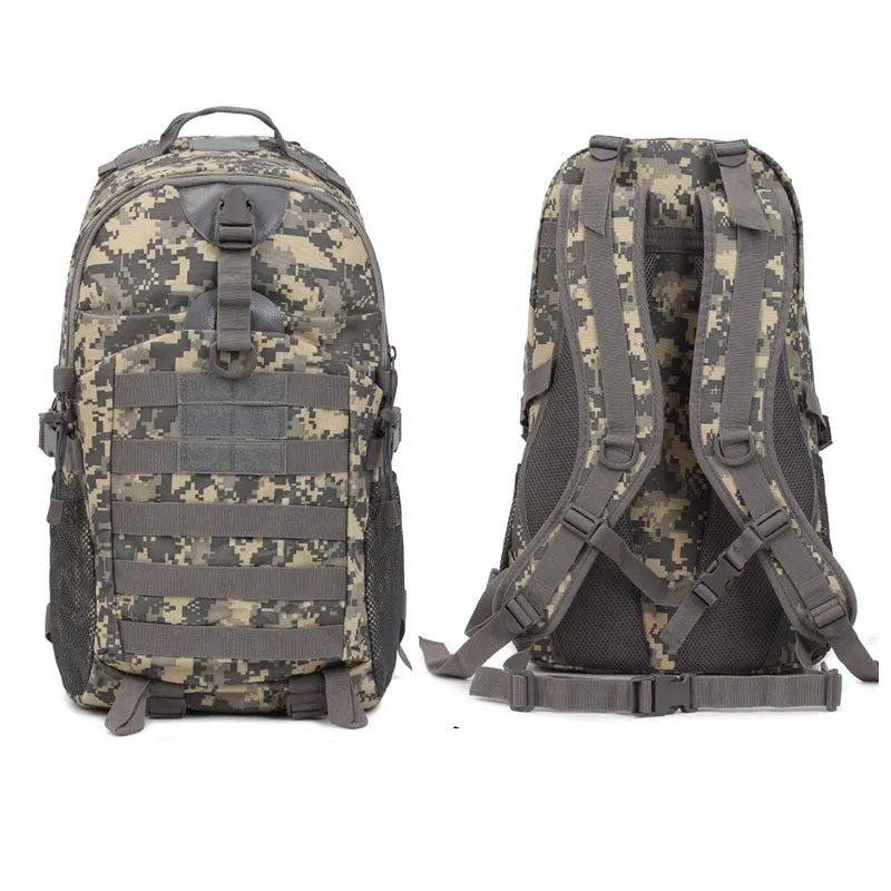 Tactical Backpack Military Molle Bag 35L Hiking Daypacks for Camping Trekking Hunting Traveling Motorcycle