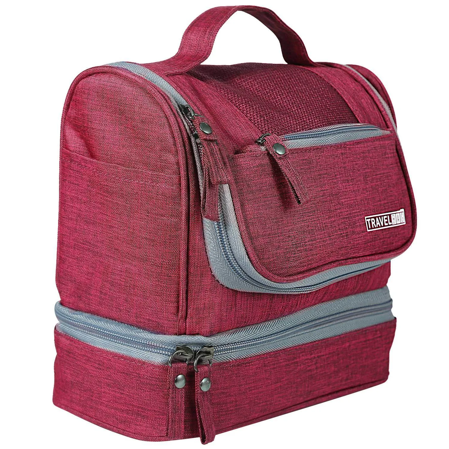 Travel Toiletry Bag & Cosmetics Organizer Bag