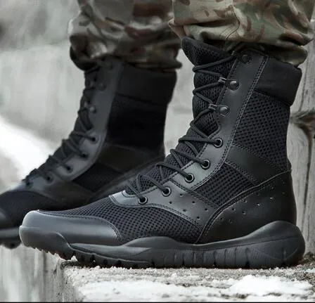 Ultralight Outdoor Climbing Shoes Tactical Training Army Boots