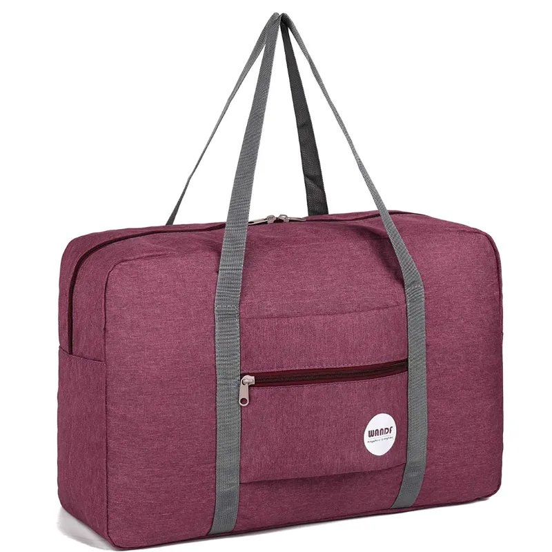 Water Resistant Foldable Travel Duffel Bag