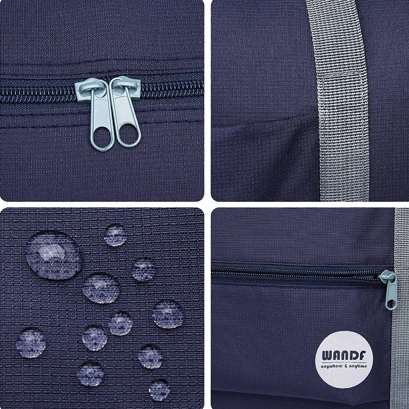 Water Resistant Foldable Travel Duffel Bag