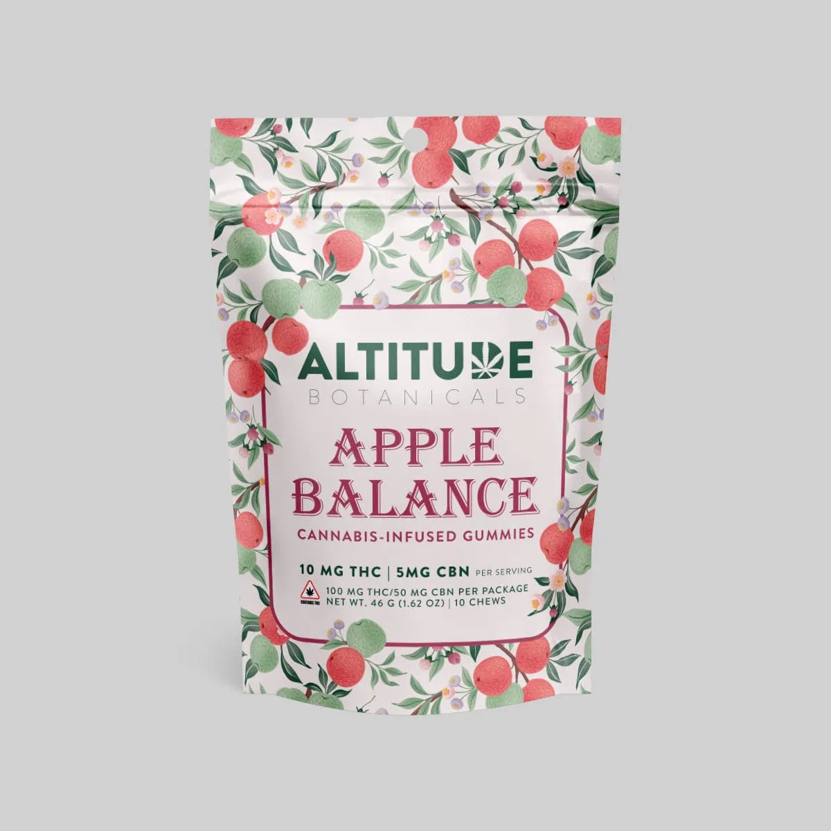 White Stand-Up Cannabis Pouches