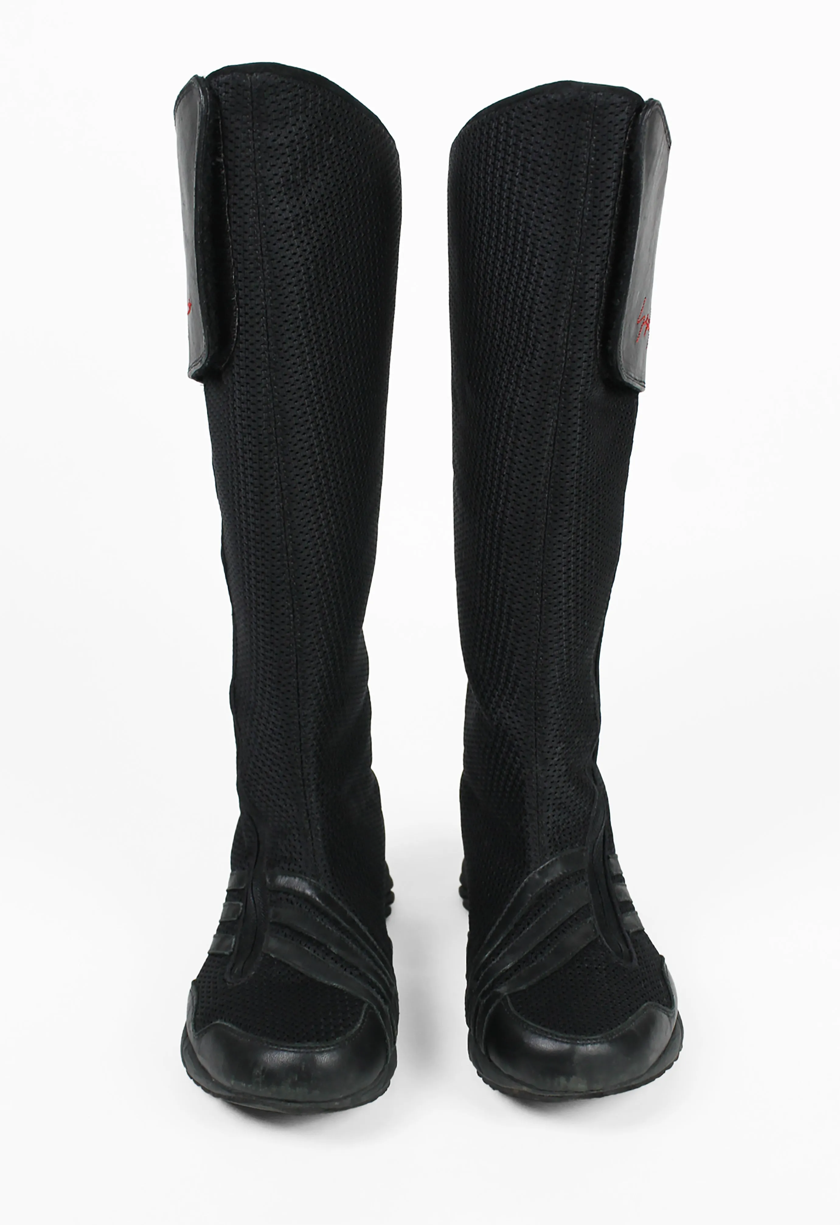 YOHJI YAMAMOTO X ADIDAS FW 2002 KNEE HIGH HYBRID TRAINERS