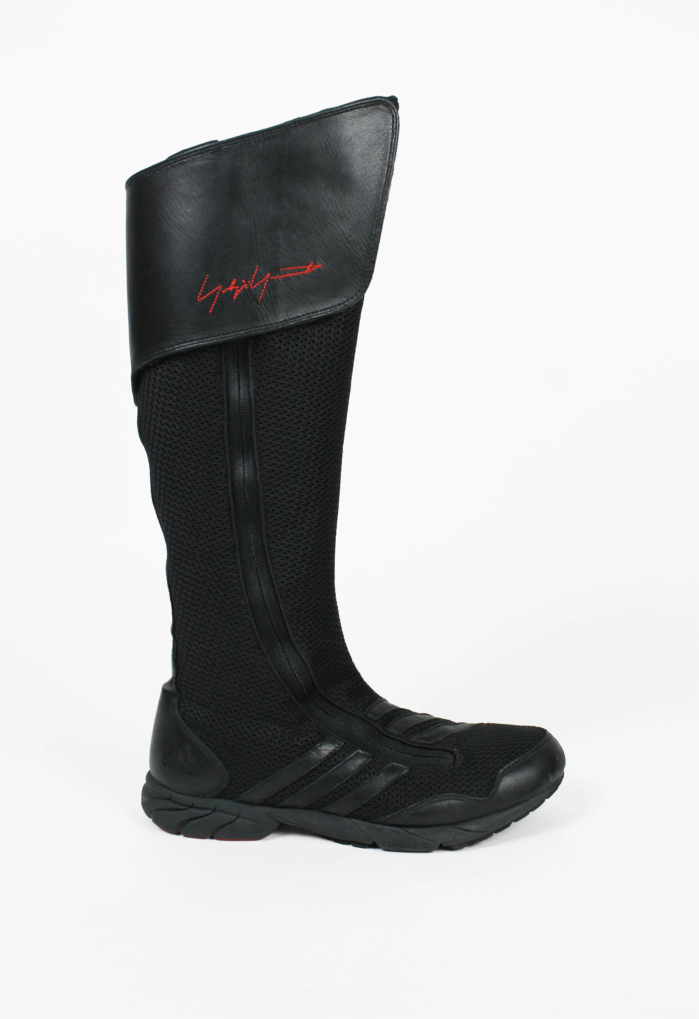 YOHJI YAMAMOTO X ADIDAS FW 2002 KNEE HIGH HYBRID TRAINERS
